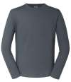 180L Russell Athletic Classic Long Sleeve T-Shirt Convoy Grey  colour image